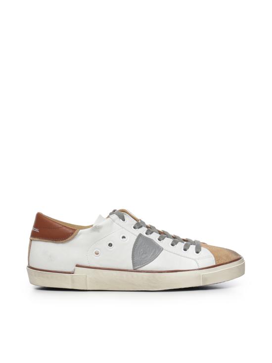 26FW 필립모델 스니커즈 PRLU WB06 WHITE BROWN
