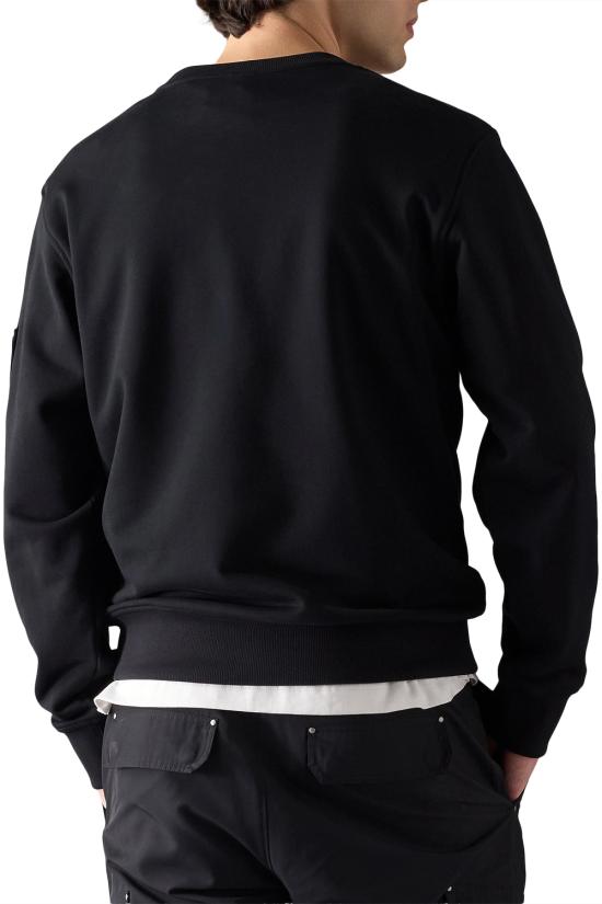 26FW 무스너클 하츠필드 크루넥 스웨트 셔츠 M35MS706 292 BLACK - MOOSE KNUCKLES
