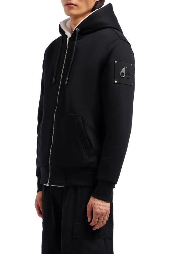 26FW 무스너클 클래식 버니 3 후드 집업 M32MS600 244 BLACK W WHITE - MOOSE KNUCKLES