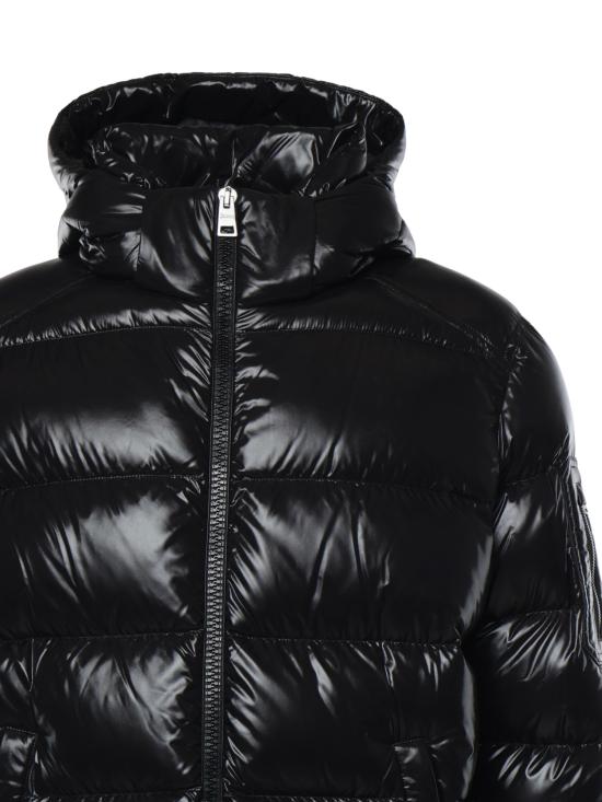 26FW 에르노 마야 후드 쇼트 다운 재킷 PI001416U 129739300 GLOSSY BLACK - HERNO