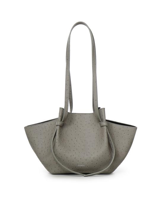 26FW 유제피 가방 MOCHI EMBOSSED LEATHER GREY