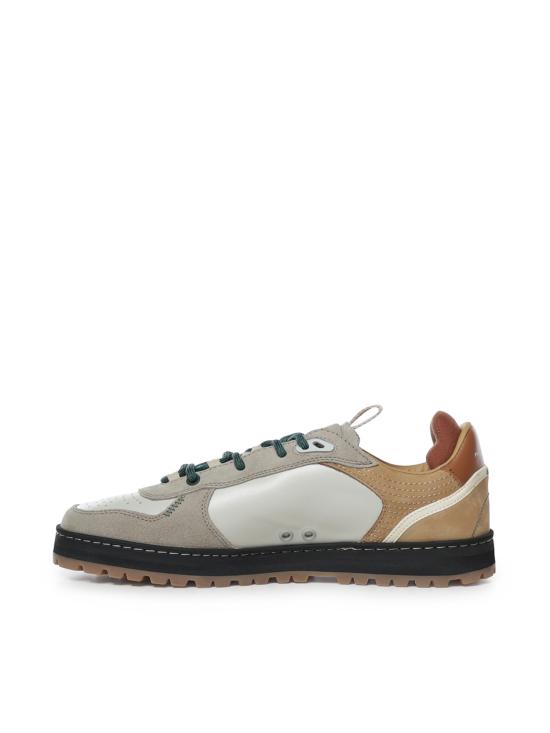 26FW 필립모델 스니커즈 PGLU TRV1 WHITE BEIGE GREEN - PHILIPPE MODEL
