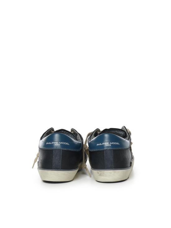 26FW 필립모델 스니커즈 PRLU WB07 BLACK BLUE - PHILIPPE MODEL