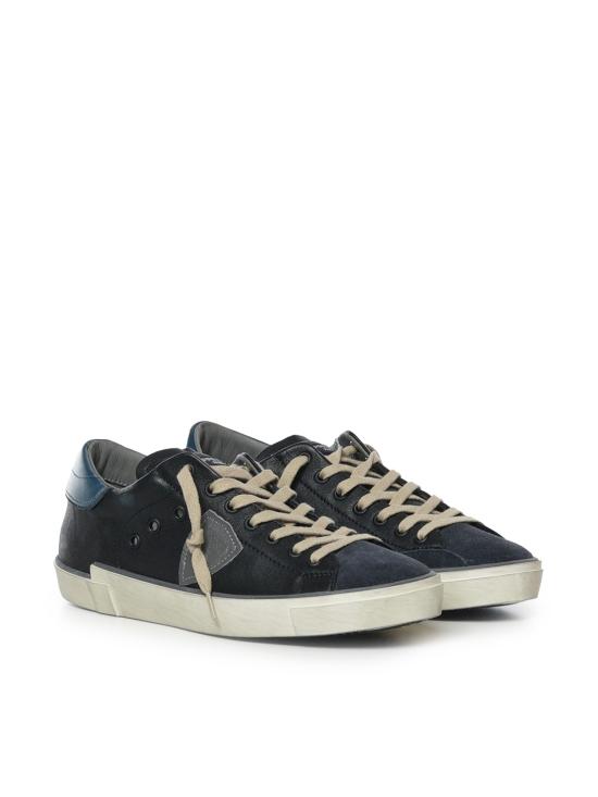 26FW 필립모델 스니커즈 PRLU WB07 BLACK BLUE - PHILIPPE MODEL