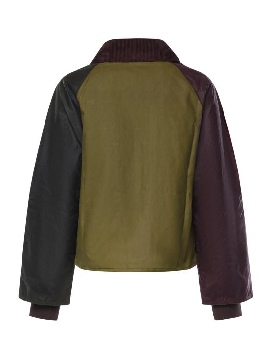 26FW 바버 알린 왁스 재킷 LWX1482 OL33 GOLD OLI FERN BORD MUT - BARBOUR