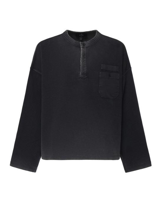 26FW 리프레젠트 긴팔 티셔츠 MLM101070 06 VINTAGE BLACK