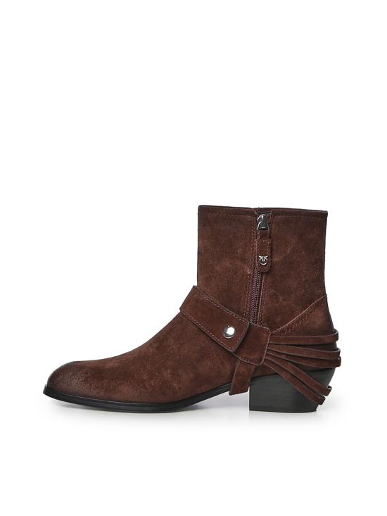 26FW 핑코 부츠 SD0557 P151L72 DARK BROWN - PINKO