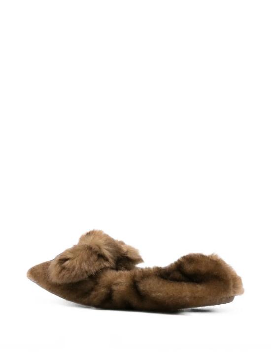 26FW 짐머만 플랫 슈즈 0160FF26A1 CHO CHOCOLATE - ZIMMERMANN