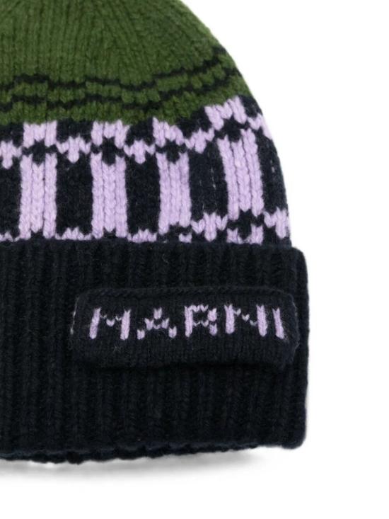 26FW 마르니 모자 CLMC0193Q0 UFH101 JQV66 STONE GREEN - MARNI