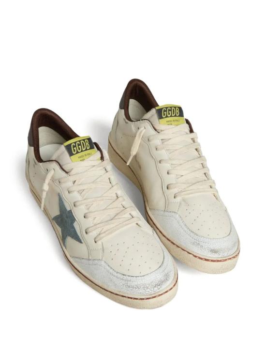 26FW 골든구스 스니커즈 GMF00915 F007926 12359 12359 WHITE SILVER BLUE BROWN - GOLDEN GOOSE