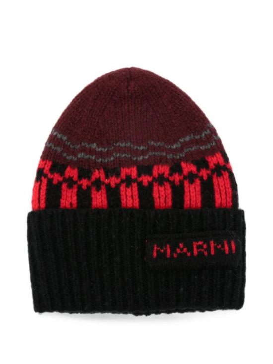 26FW 마르니 모자 CLMC0193Q0 UFH101 J2R92 WINE