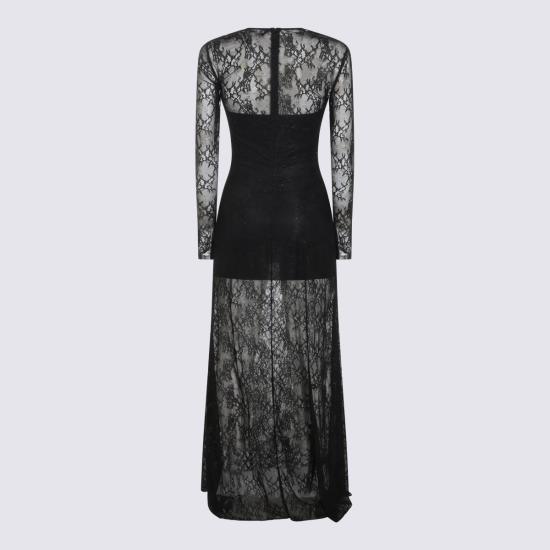 26FW 니사 미디 원피스 RRS16933 BLACK - NISSA