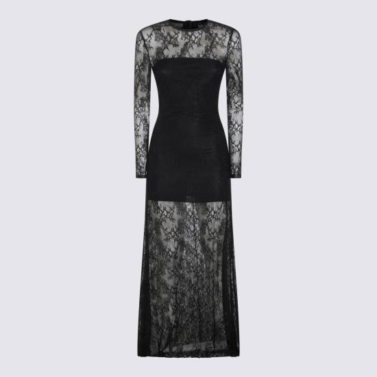 26FW 니사 미디 원피스 RRS16933 BLACK
