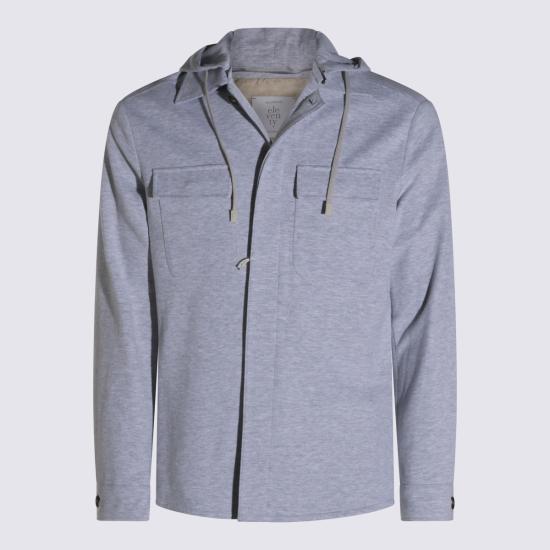 26FW 일레븐티 자켓 N75GIAN08 TES0N28513 LIGHT MELANGE GRAY