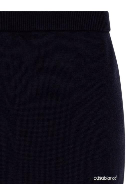 26FW 카사블랑카 미디 스커트 WPF26KW102901 NAVY - CASABLANCA