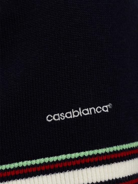 26FW 카사블랑카 미디 스커트 WPF26KW102901 NAVY - CASABLANCA