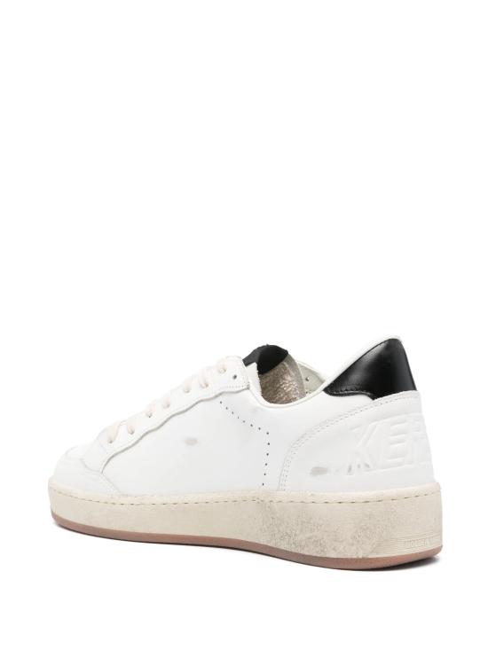 26FW 골든구스 스웨이드 스타 볼스타 스니커즈 GMF00804 F00697010220 WHITE ICE BLACK - GOLDEN GOOSE