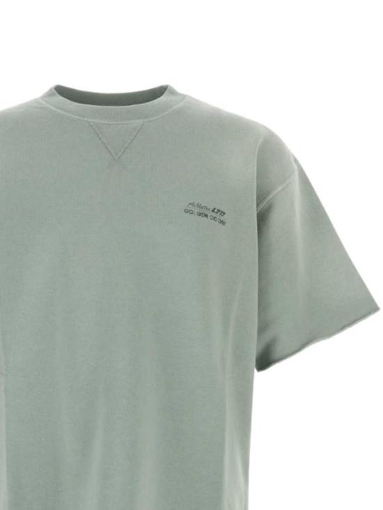 26FW 골든구스 반팔 티셔츠 GUP02853 P00263235363 ICEBERG GREEN - GOLDEN GOOSE