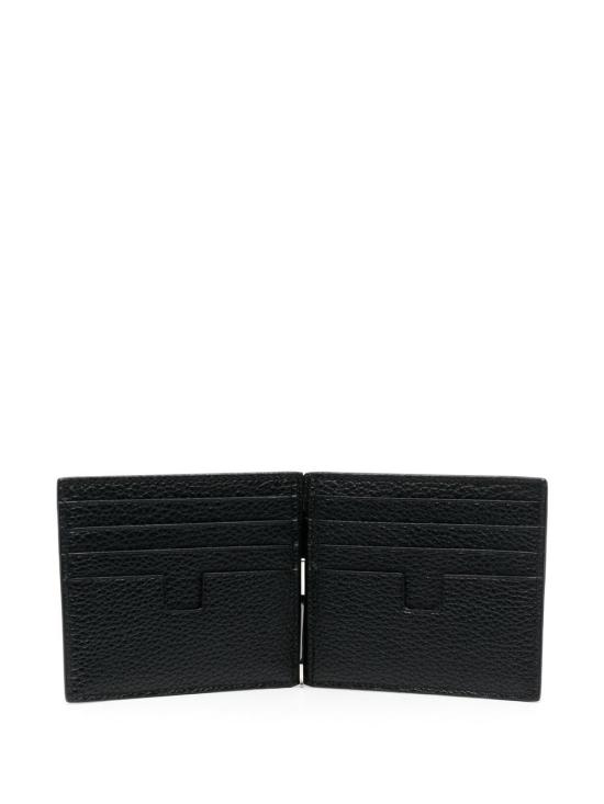 26FW 톰포드 그레인 레더 머니 클립 Y0231LCL158S NAA BLACK - TOMFORD
