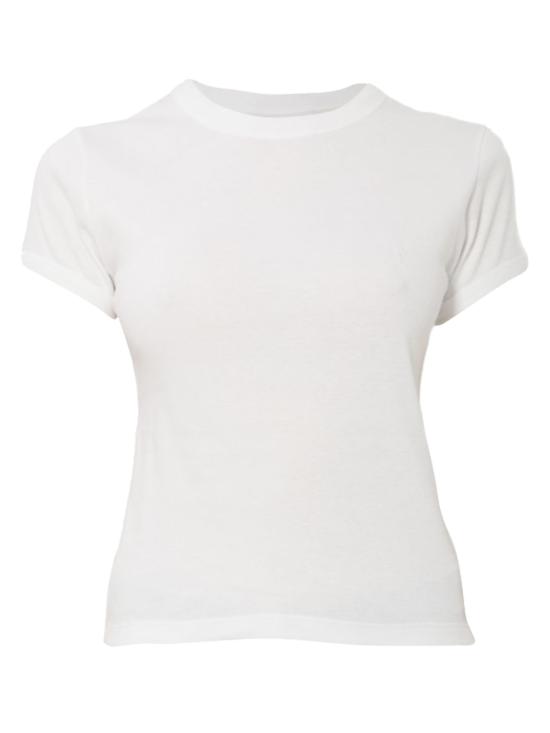 26FW 생로랑 반팔 티셔츠 869630 Y38BD9000 WHITE