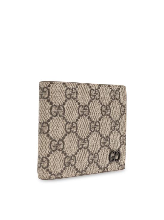 26FW 구찌 GG 바이폴드 지갑 768243 FACQC9773 EBONY BLACK - GUCCI