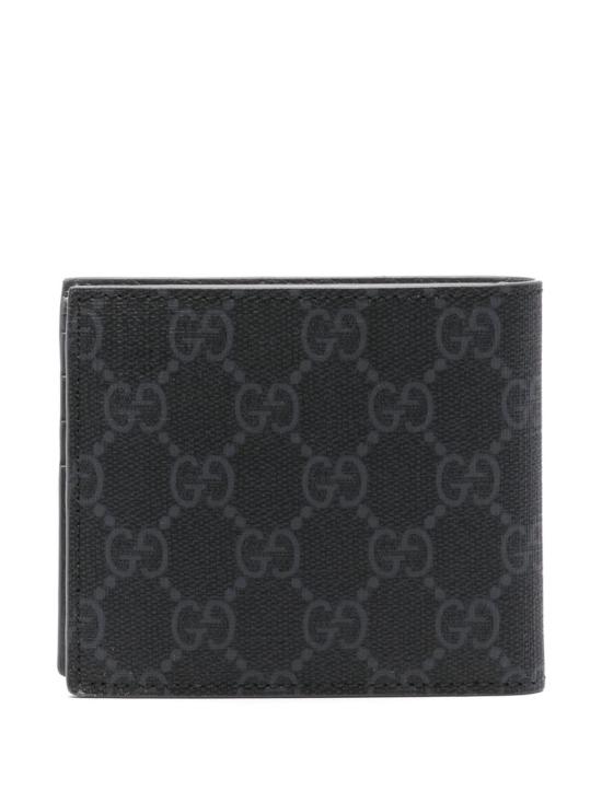 26FW 구찌 GG 바이폴드 지갑 768243 FACQC1048 BLACK STEEL - GUCCI