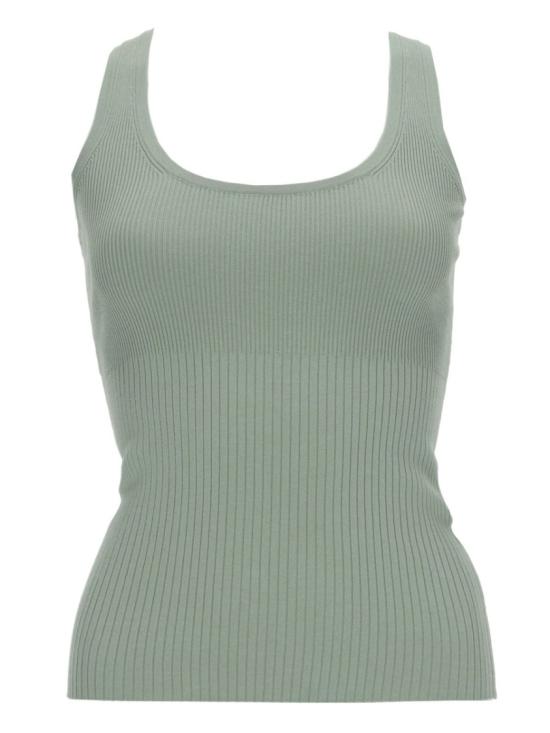  막스마라 기로 비스코스 탱크 탑 2611361032600 131003 Green