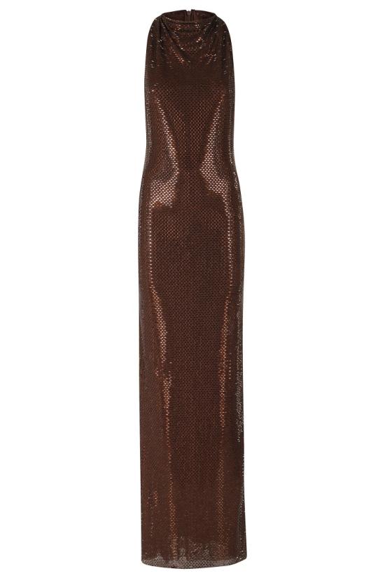 26FW 셀프 포트레이트 원피스 PF26041XB 099 Brown