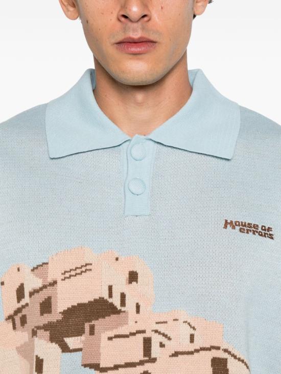 26FW 하우스 오브 에러스 스웨터 HEFW26PO01293 0092 BLUE - HOUSE OF ERRORS