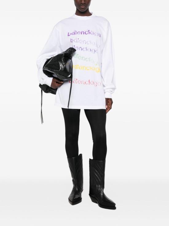 26FW 발렌시아가 반팔 티셔츠 A009CT TVVK99000 WHITE - BALENCIAGA