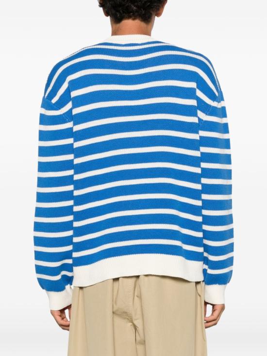 26FW 하우스 오브 에러스 스웨터 HEFW26SW03012 1331 BLUE CREAM - HOUSE OF ERRORS