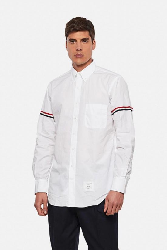  톰브라운 긴팔 셔츠 2100000563982 White - THOM BROWNE