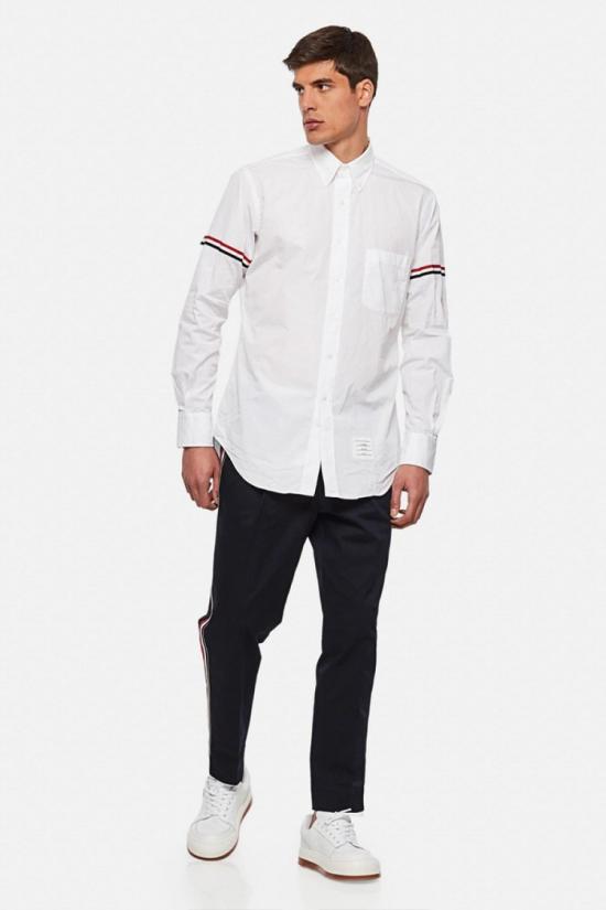  톰브라운 긴팔 셔츠 2100000563982 White - THOM BROWNE