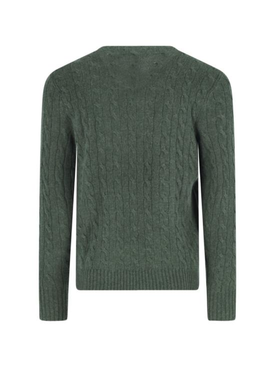 26FW 폴로 랄프로렌 케이블 니트 스웨터 710 876762507 Green - POLO RALPH LAUREN