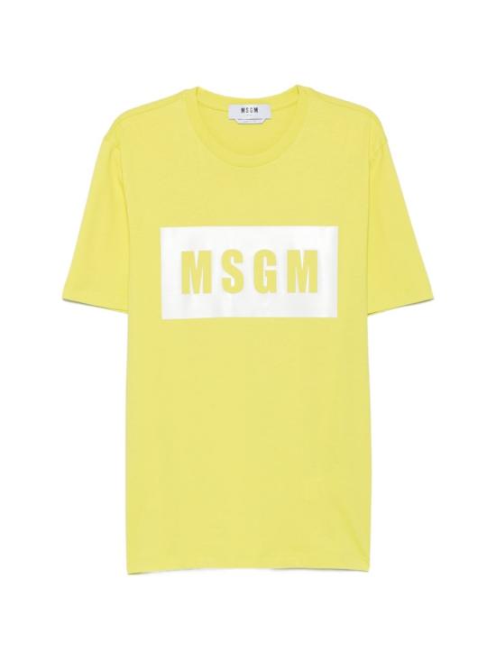 26SS 엠에스지엠 반팔 티셔츠 4040MM520 26700232 LIME