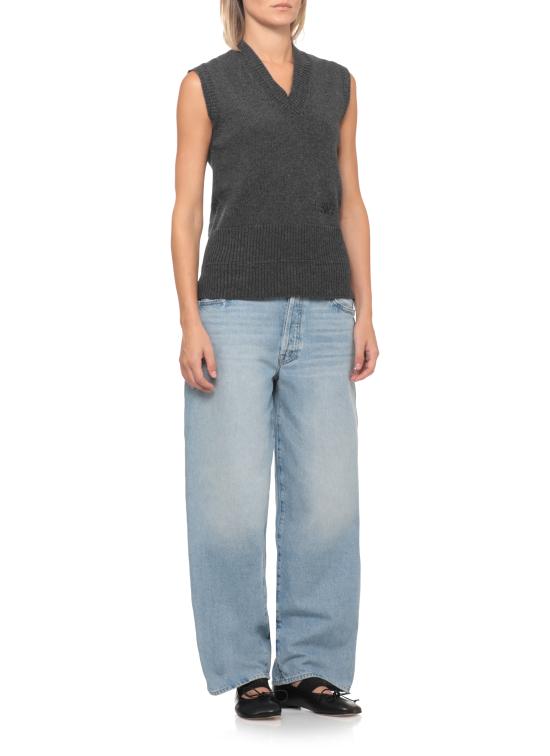 26FW MM6 메종마르지엘라 스웨터 S52FB0108 M13287855M GREY - MM6 MAISON MARGIELA