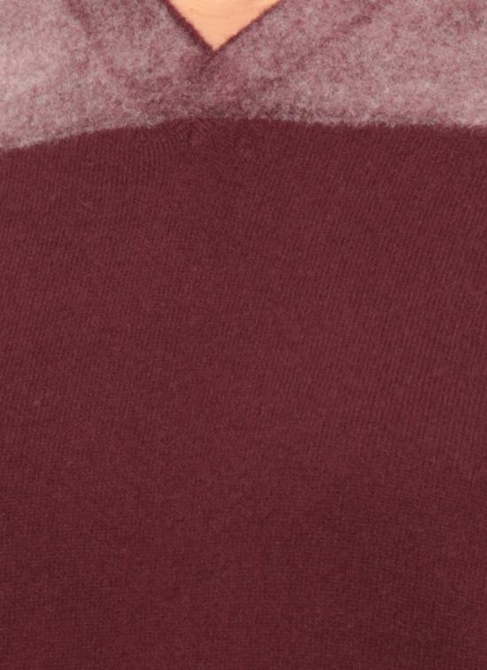 26FW 마르지엘라 투 톤 버진 울 베스트 S51TH0096 M13304211F BURGUNDY - MAISON MARGIELA