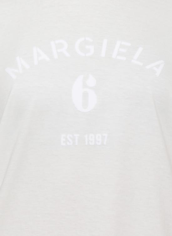 26FW MM6 메종마르지엘라 반팔 티셔츠 S62GD0225 M20048101 WHITE - MM6 MAISON MARGIELA
