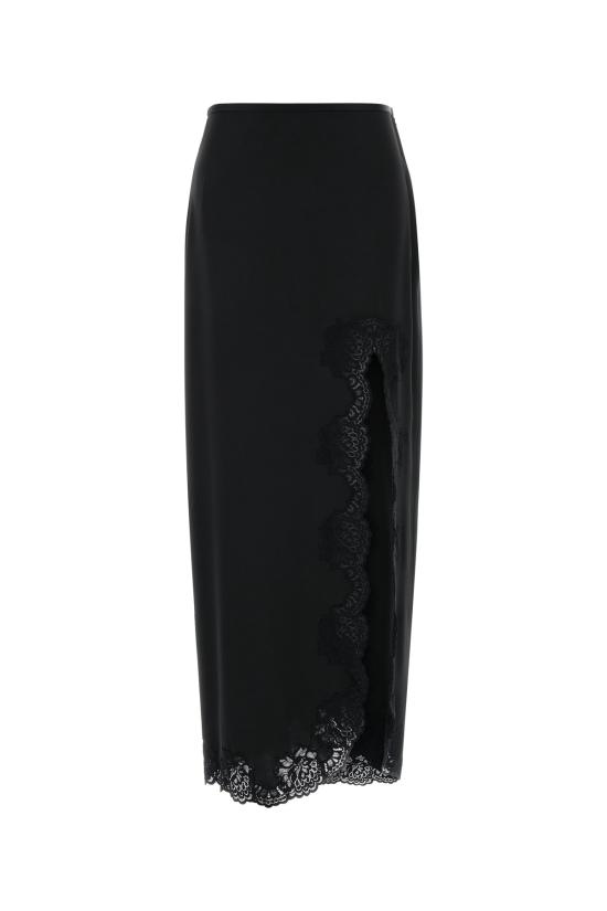 26FW 발렌티노 가라바니 스커트 9B0RAFQ08M6 0NO NERO