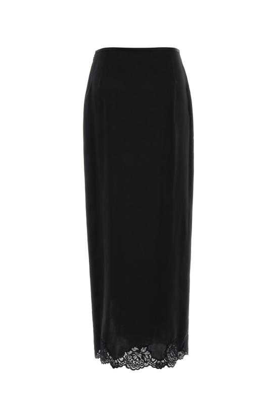 26FW 발렌티노 가라바니 스커트 9B0RAFQ08M6 0NO NERO - VALENTINO GARAVANI