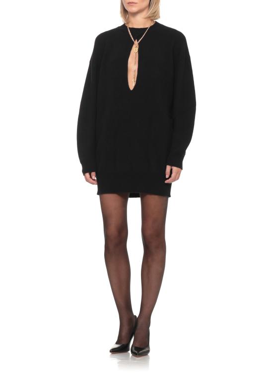 26FW 엘리자베타프랜치 미디 원피스 AM23T66E2 110 BLACK - ELISABETTA FRANCHI