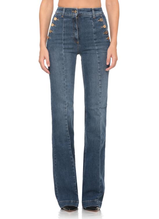 26FW 엘리자베타프랜치 데님 팬츠 PJ12D66E2 139 BLUE - ELISABETTA FRANCHI