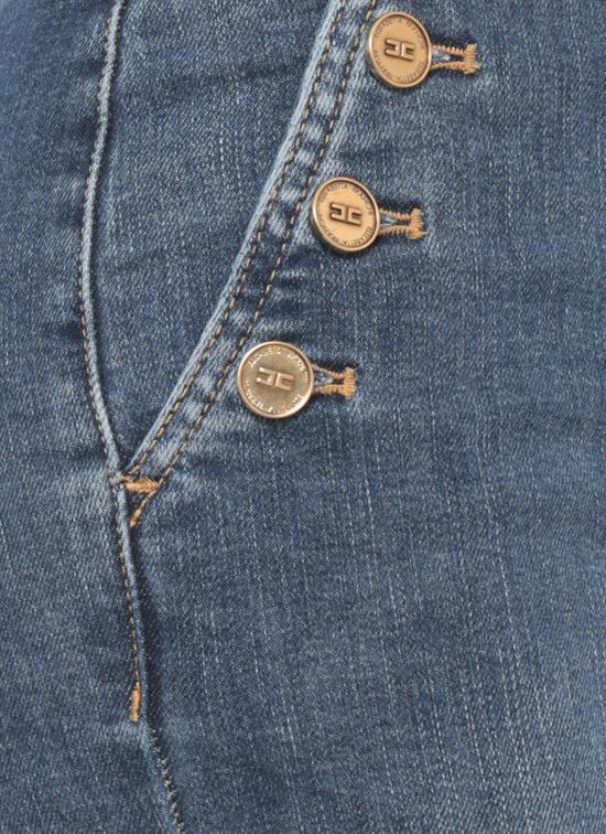 26FW 엘리자베타프랜치 데님 팬츠 PJ12D66E2 139 BLUE - ELISABETTA FRANCHI
