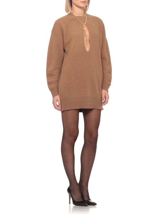 26FW 엘리자베타프랜치 미디 원피스 AM23T66E2 AI6 BROWN - ELISABETTA FRANCHI