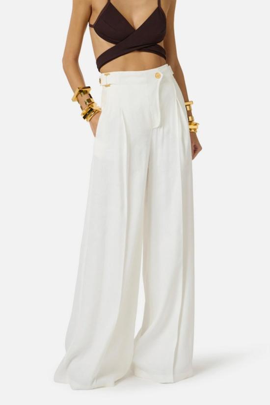 26SS 엘리자베타프랜치 팬츠 PA12762E236042 White - ELISABETTA FRANCHI