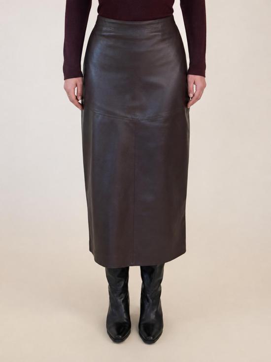  STUDIO AR 미디 스커트 015L266009 01 RED - OTHER BRANDS