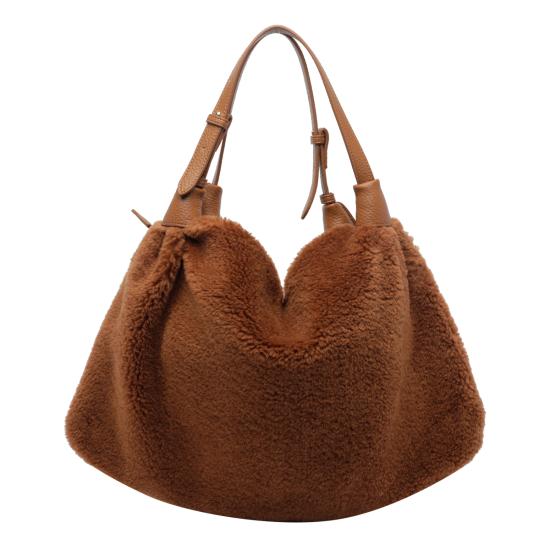 26FW 라캐리 숄더백 162MTX474 FUECUOIO BROWN - LA CARRIE