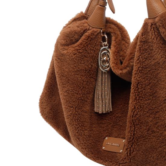 26FW 라캐리 숄더백 162MTX474 FUECUOIO BROWN - LA CARRIE
