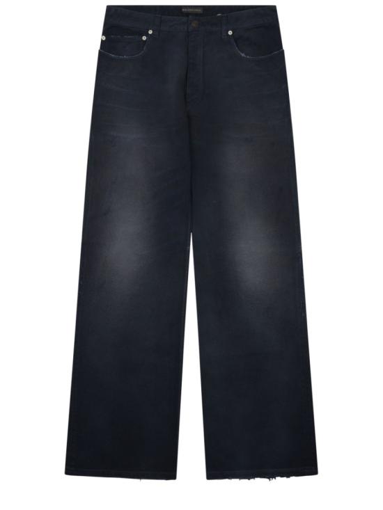  발렌시아가 커브드 니 팬츠 857194 TTW648074 Blue