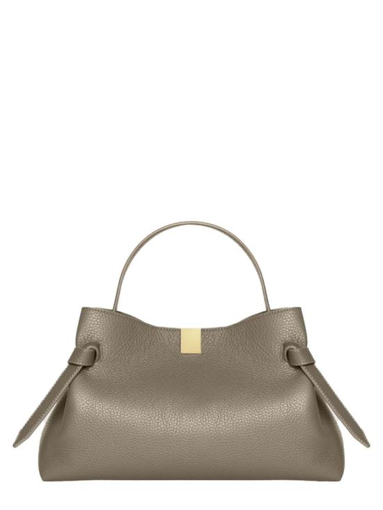 26FW 유제피 가방 GYOZA PEBBLE GRAIN LEATHER TAUPE Green